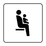 Priority Seats For People Accompanied With Small Children SVG Icon